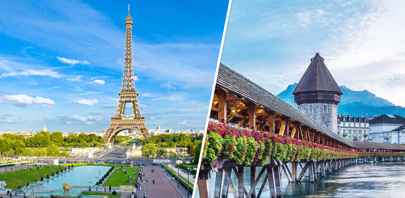 Paris and Switzerland Tour Packages